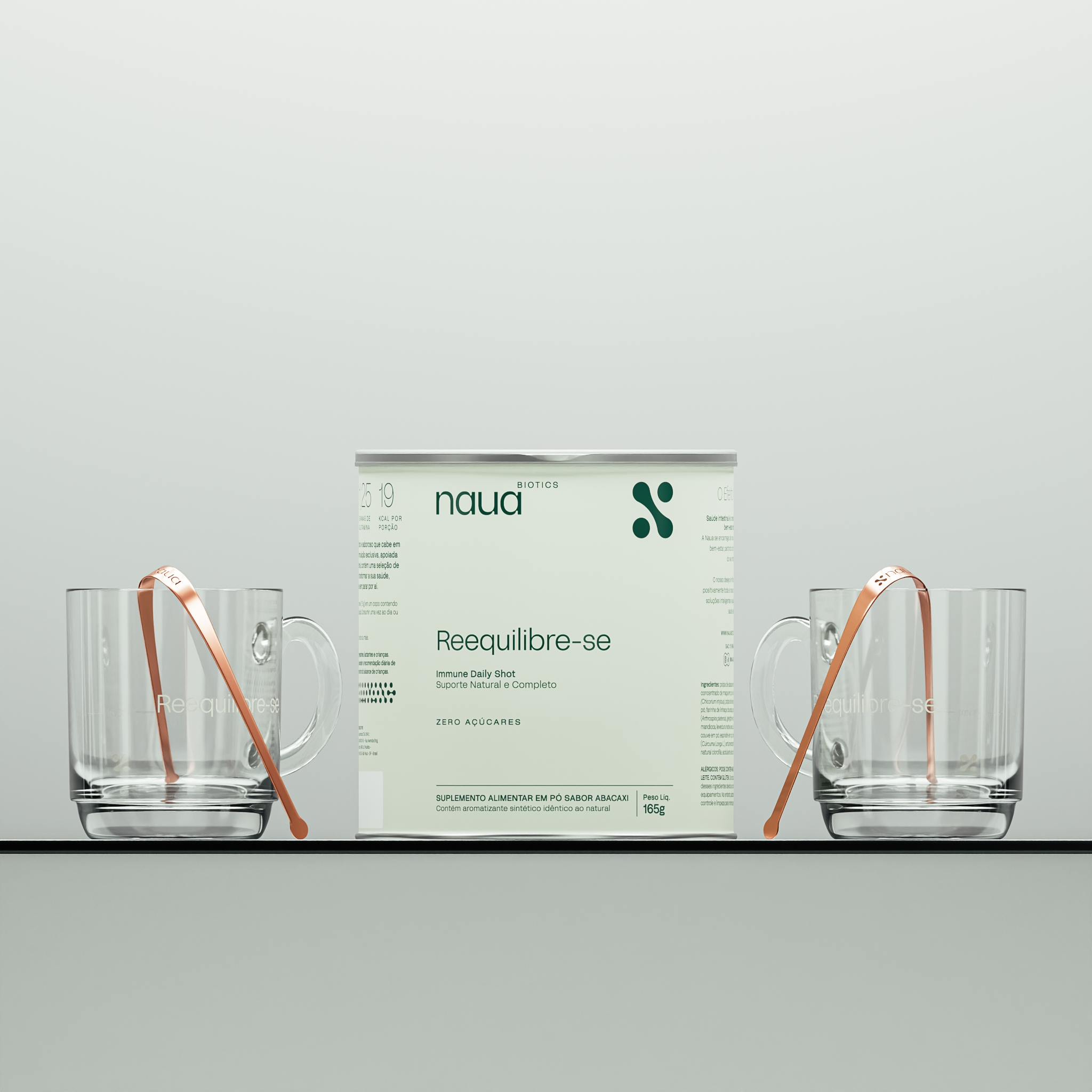 Reequilibre-se + Raspador de Lingua