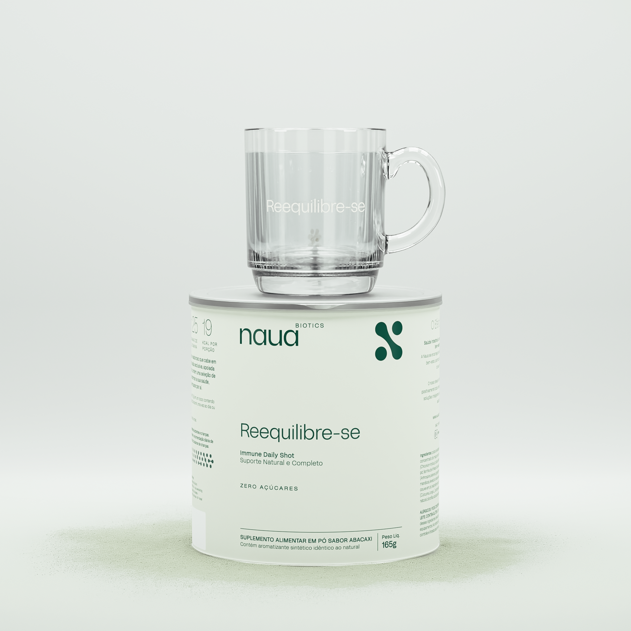 Reequilibre-se + Raspador de Lingua